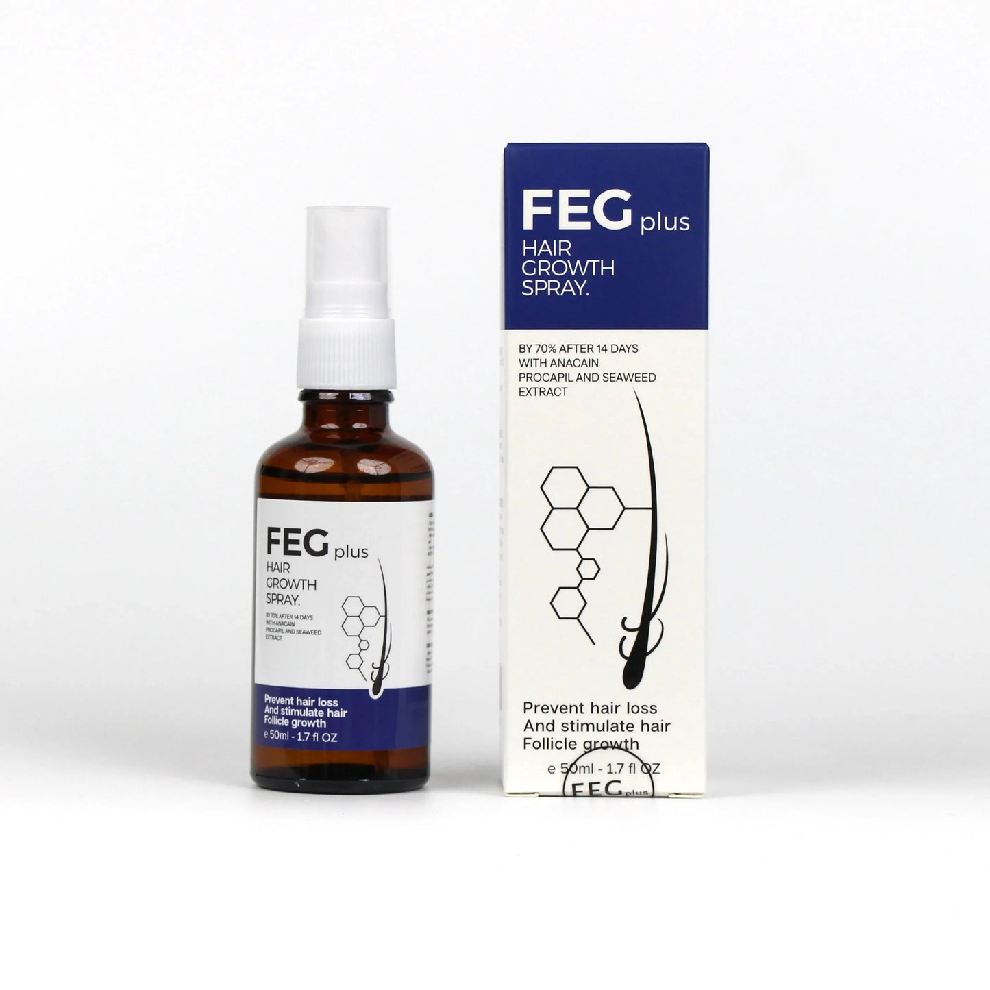 FEG PLUS Hair Growth SERUM and SPRAY 50ml
