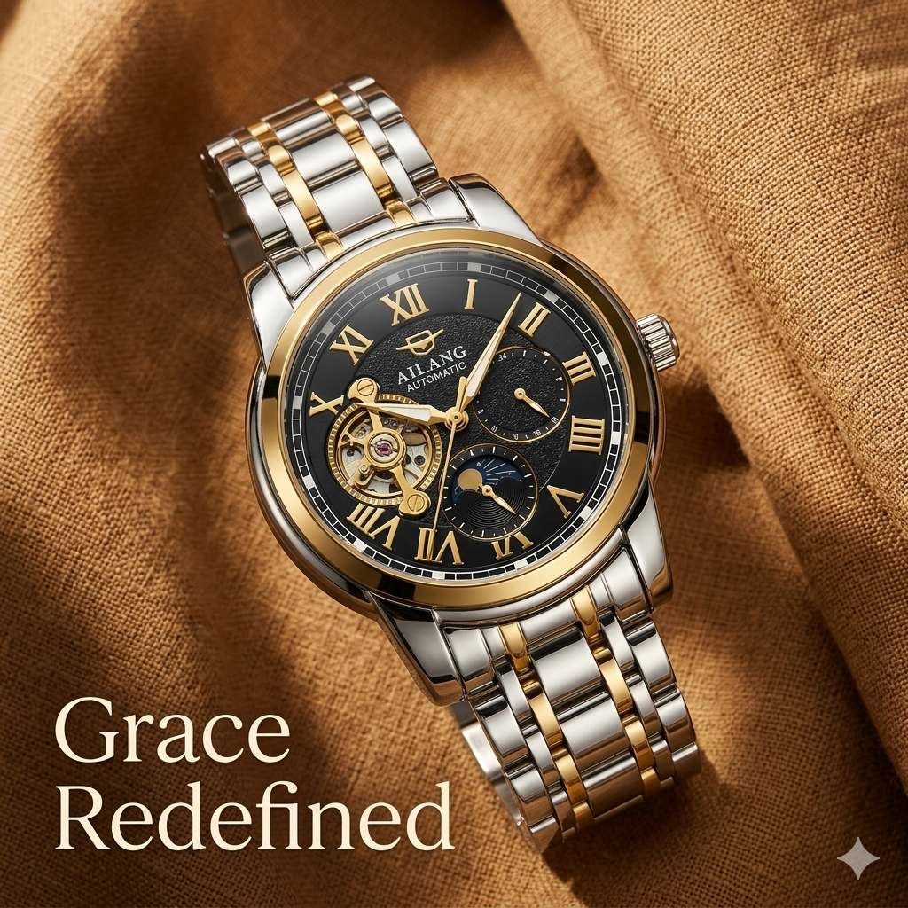 Ailang automatic tourbillon (two tone edition)